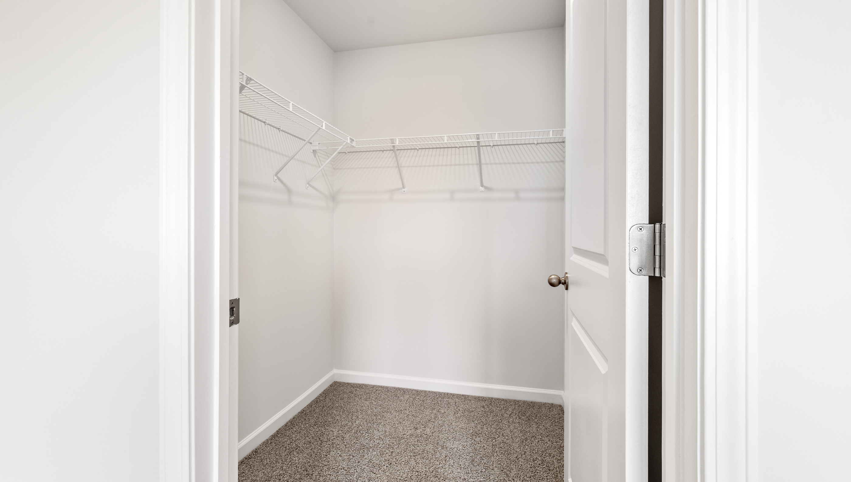 Primary bedroom walk-in closet.
