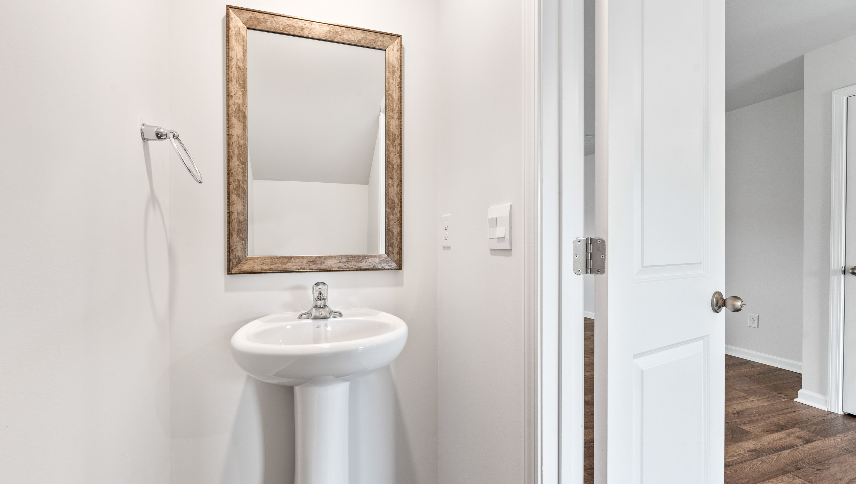 Half bath with sink.