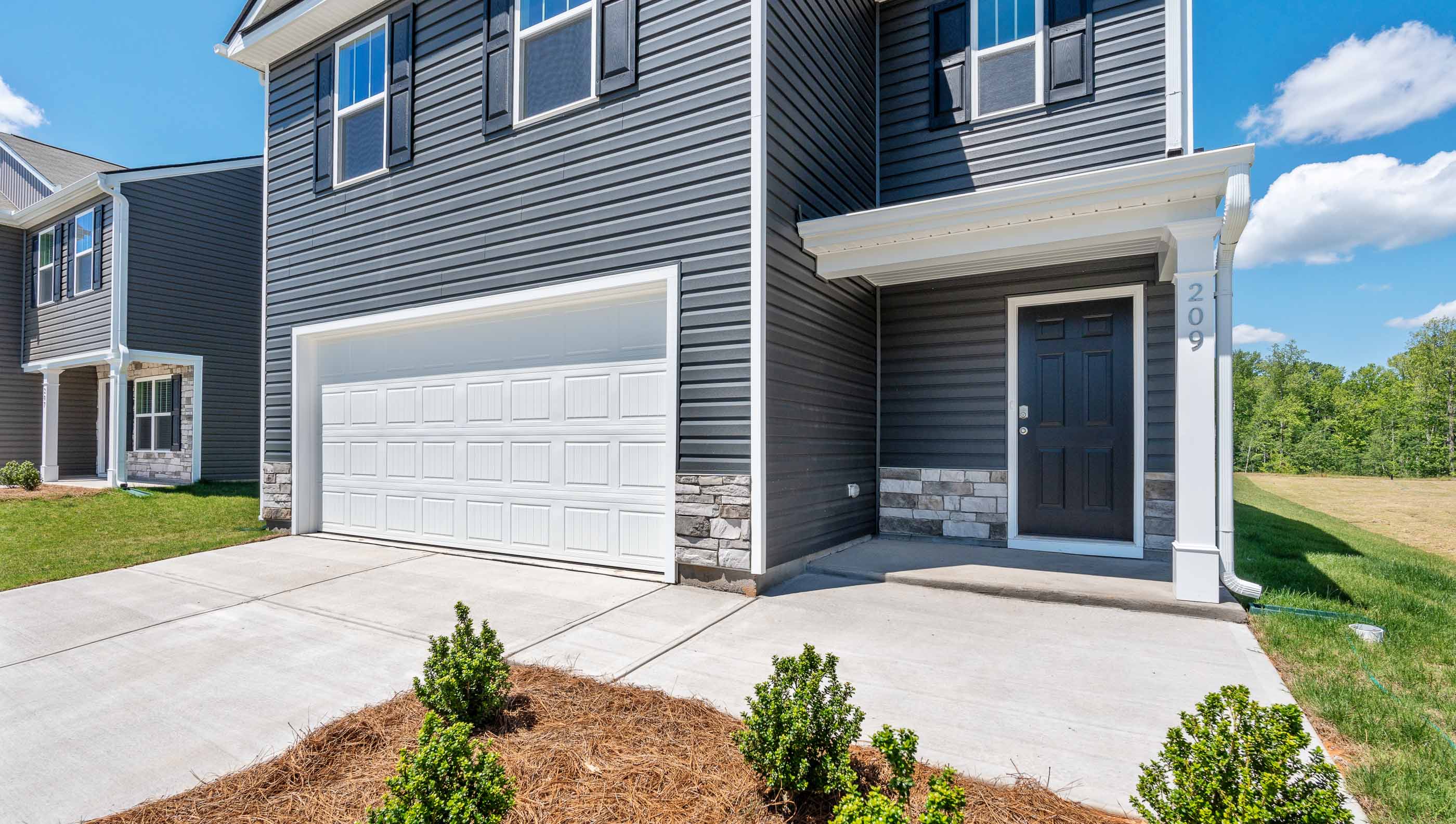 Front exterior of home.