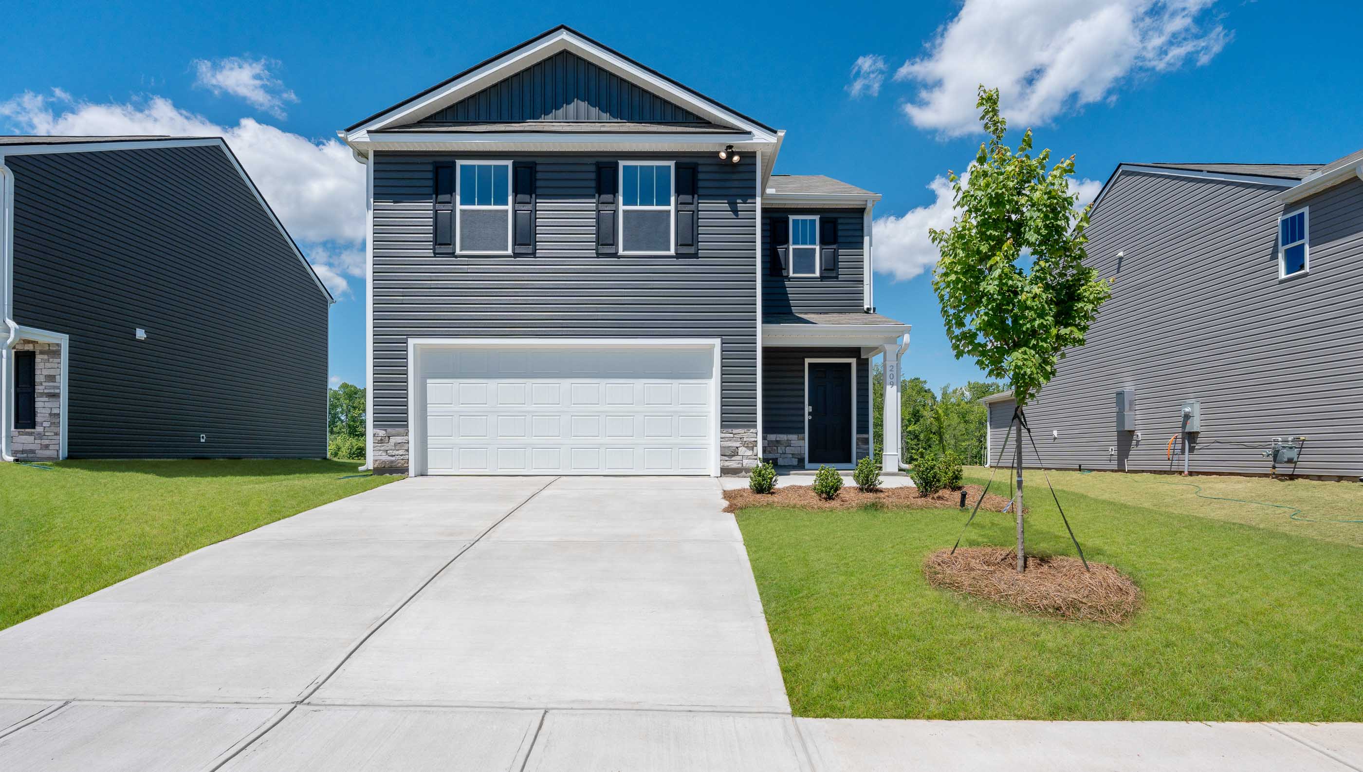 Front exterior of home.