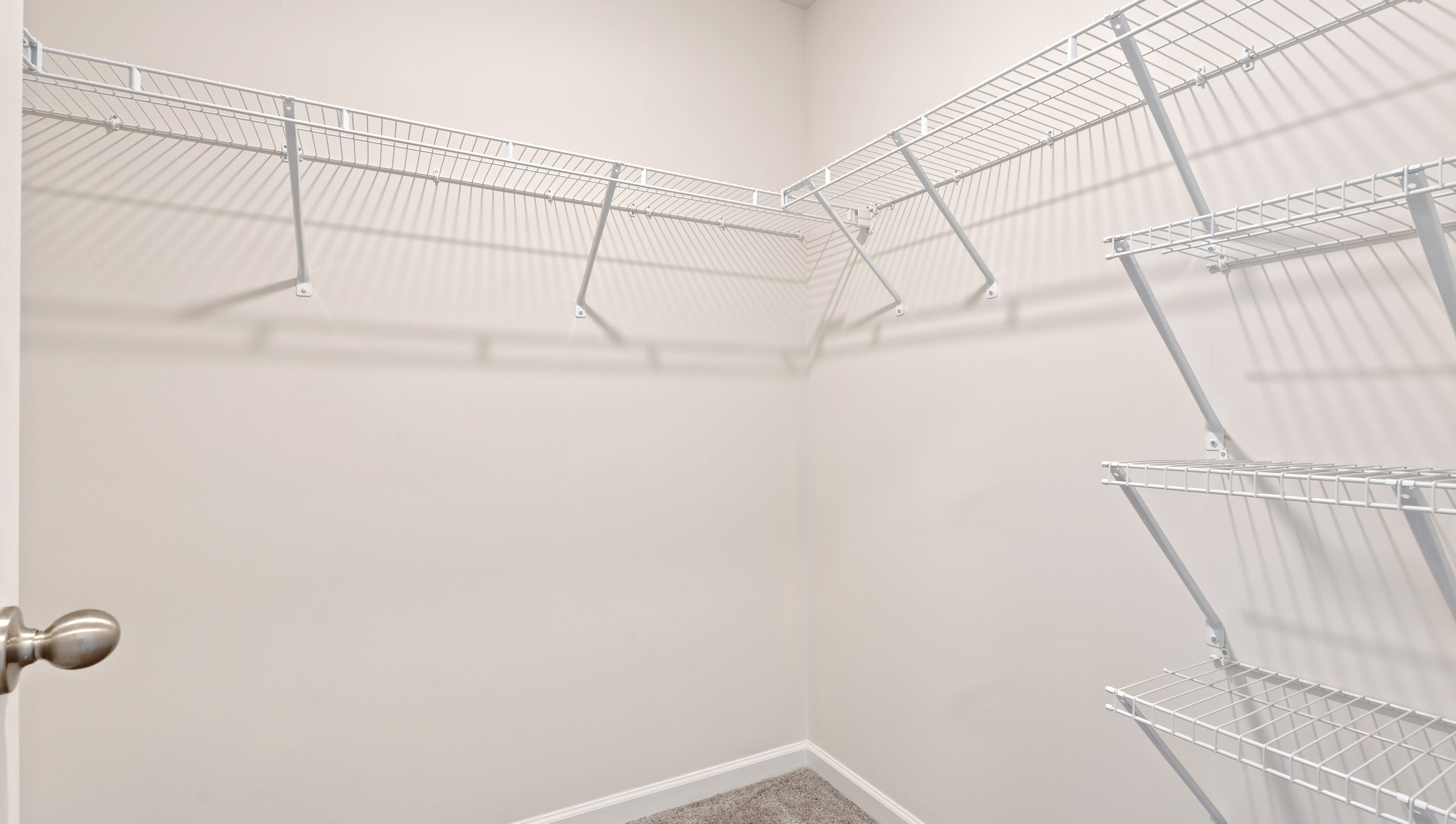 Primary walk-in closet.