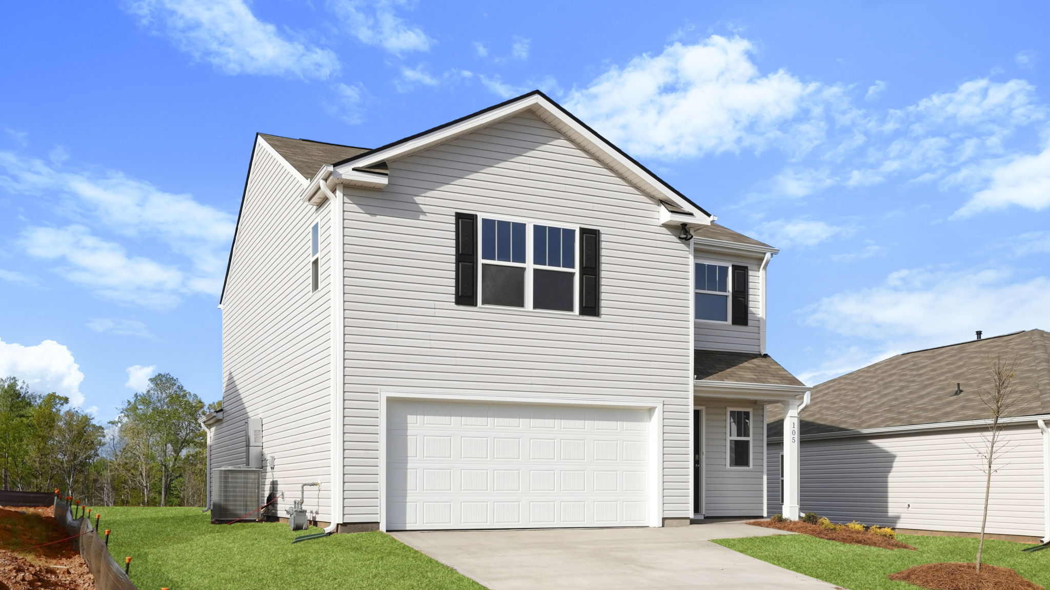 Front exterior of home.