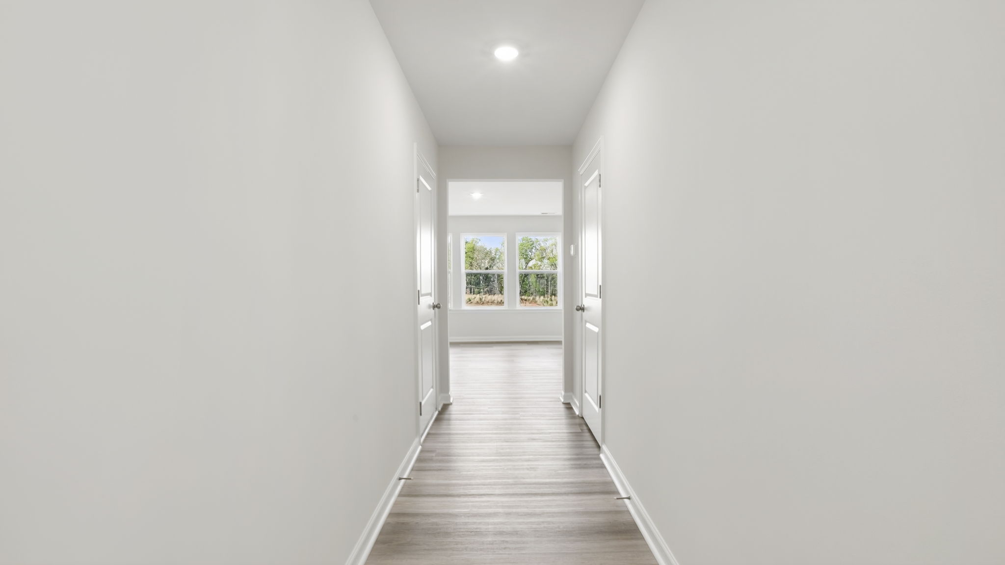Hallway into home.