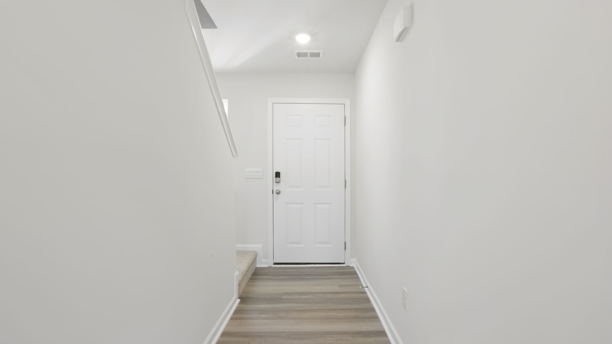 Hallway into home.
