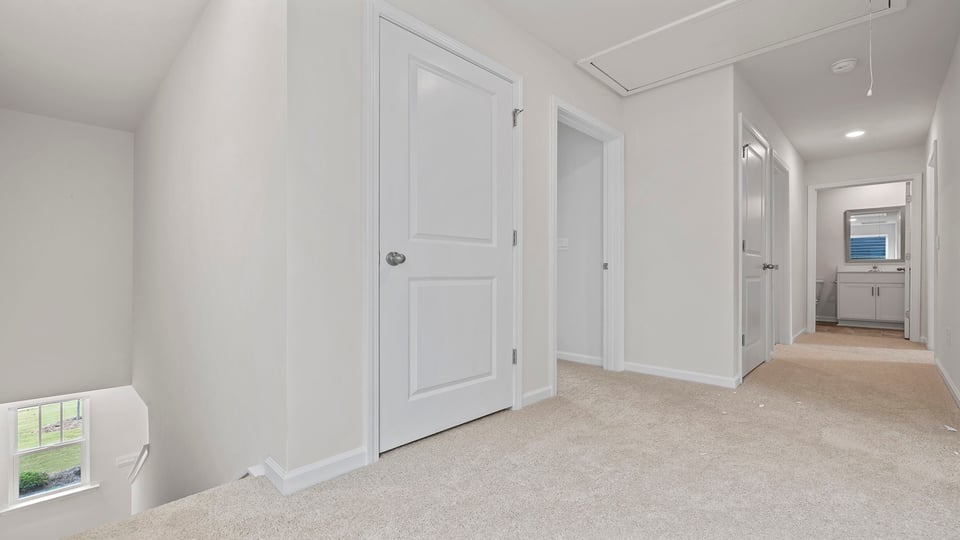 Upper level hallway..