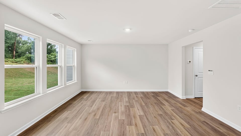 Living room with windows.