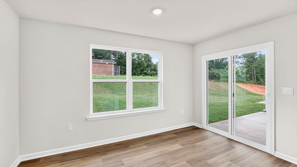 Living room with windows.