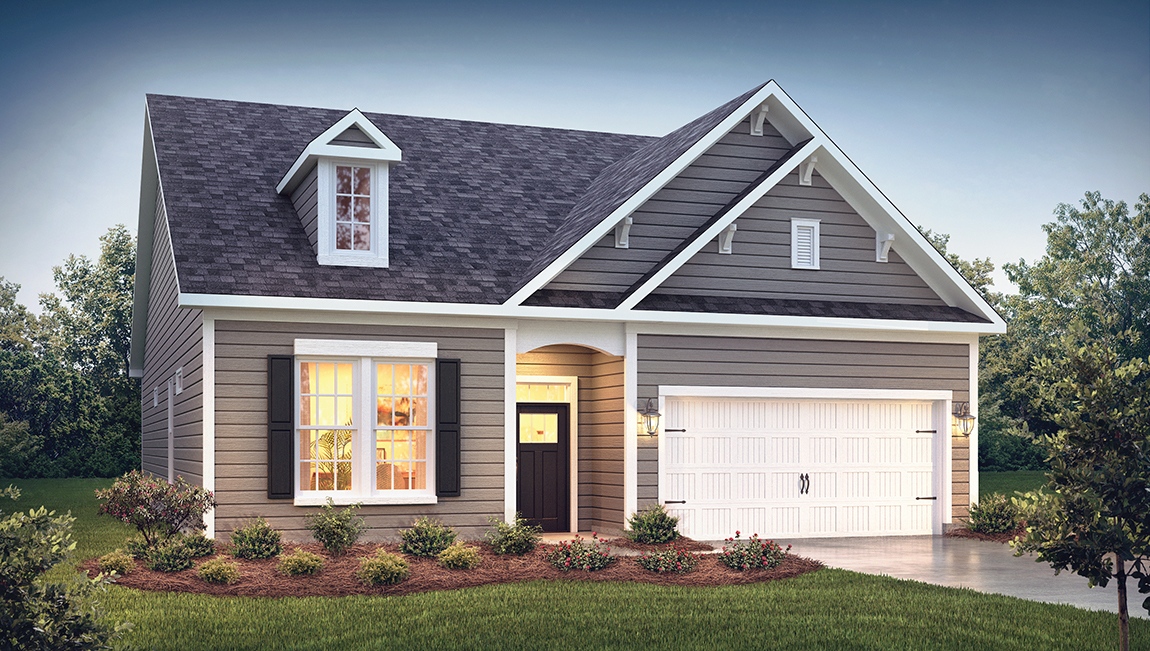 Floor Plan in Crosswind Cottages Pendleton, SC D.R. Horton