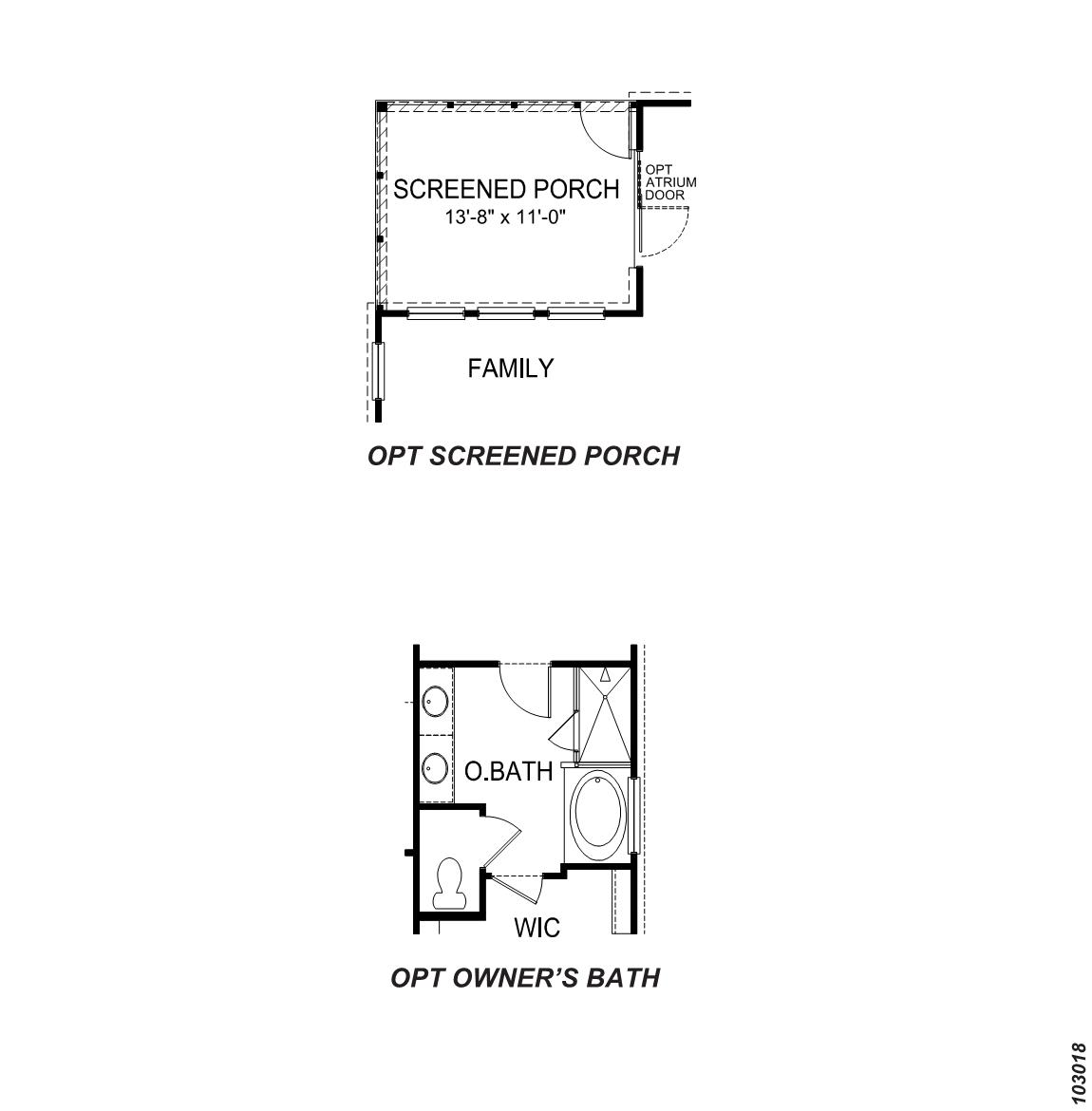 Floor Plan in Crosswind Cottages Pendleton, SC D.R. Horton