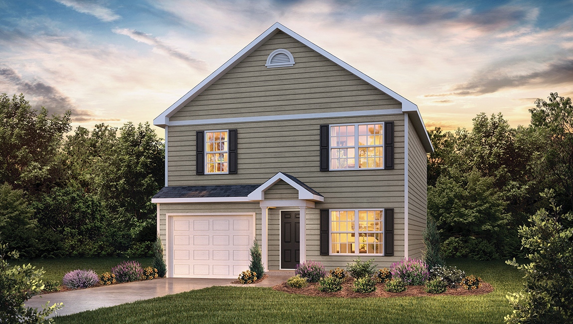 Front exterior of home.