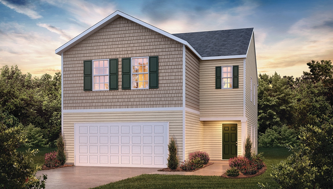 Front exterior of home.