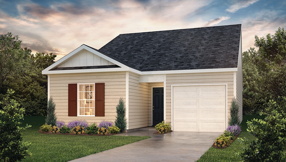 Front exterior of home.