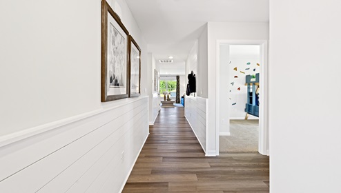Entry way into home.
