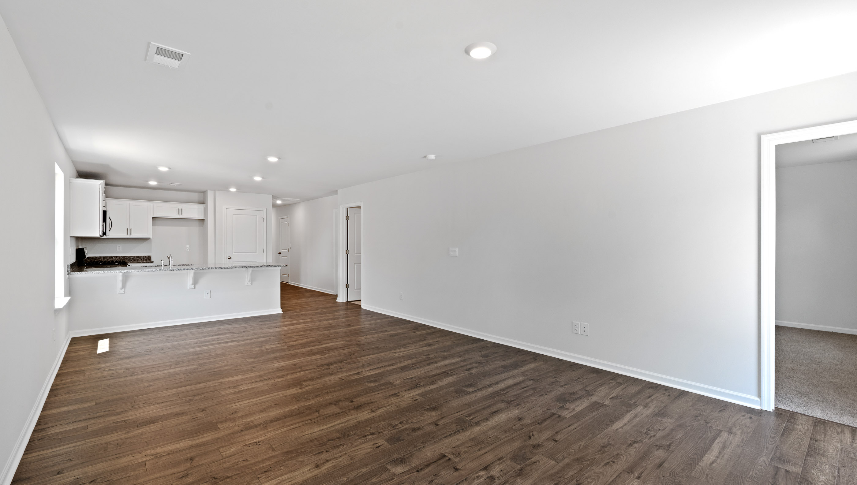 Living area with window.