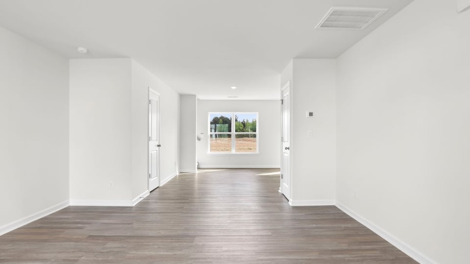 Living area with windows.