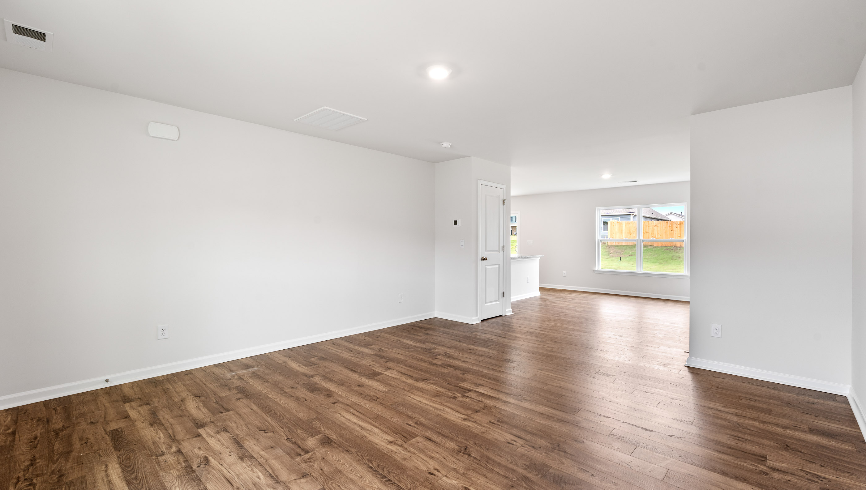 Living area with window.