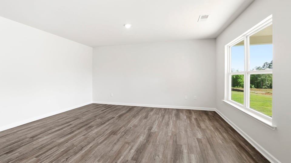 Living area with windows.