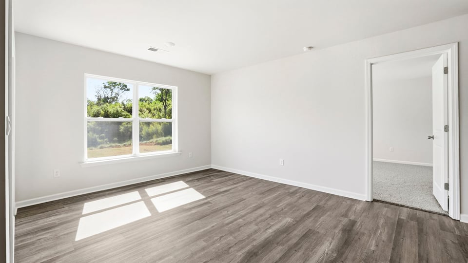 Living area with windows.