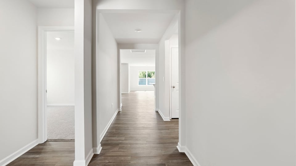 Foyer to kitchen.