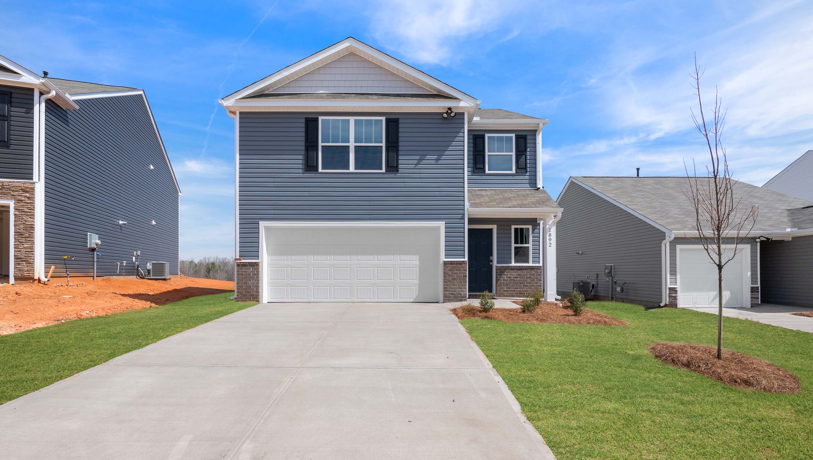 Front exterior of home.