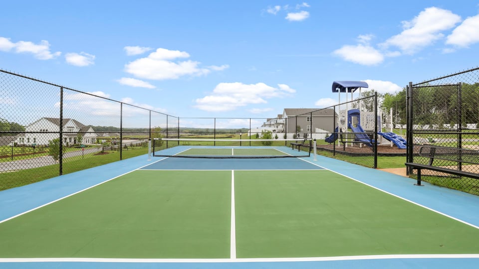 Pickleball courts amenity,