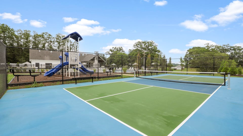 Pickleball courts amenity,