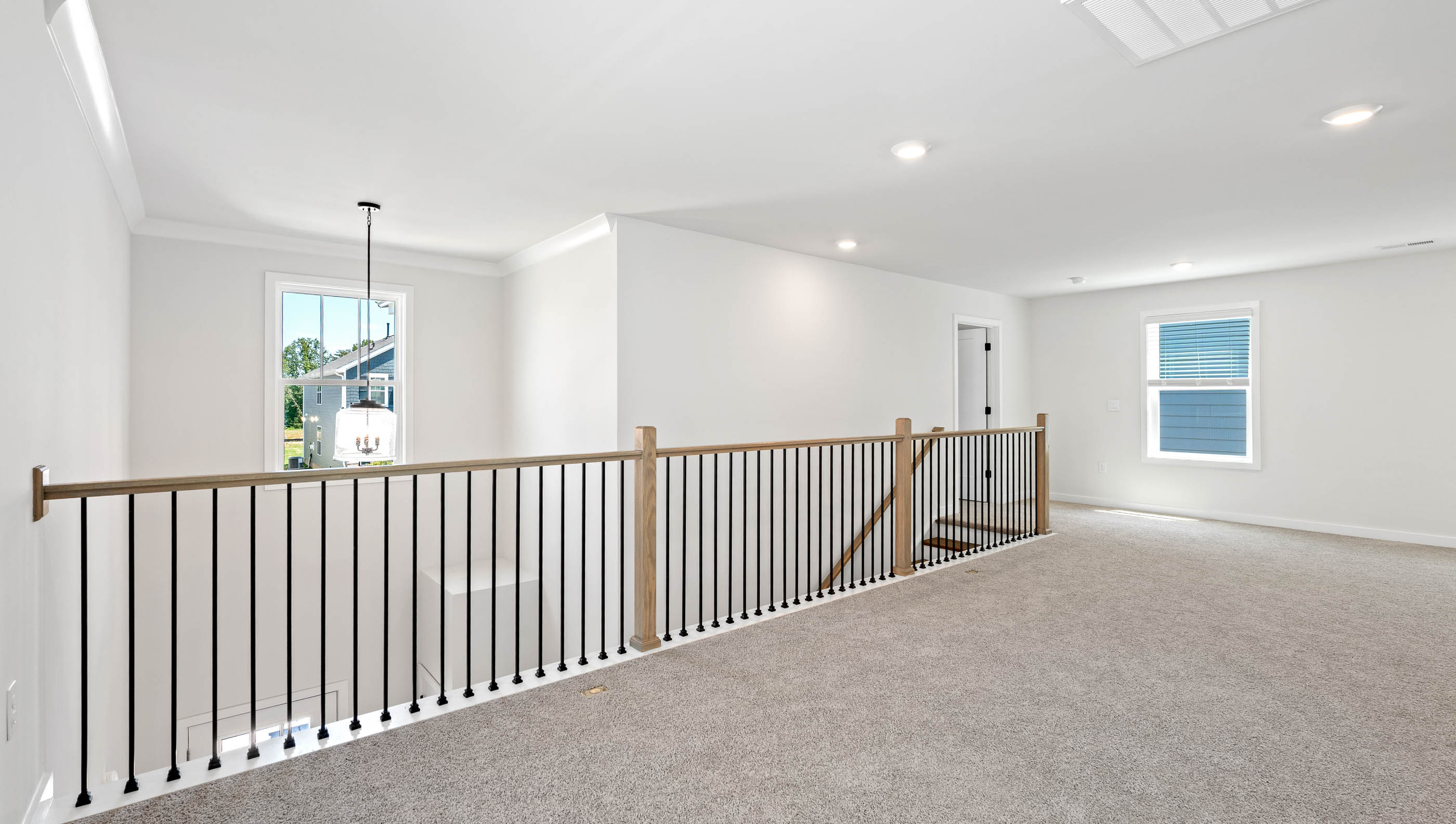 Upper level living area.