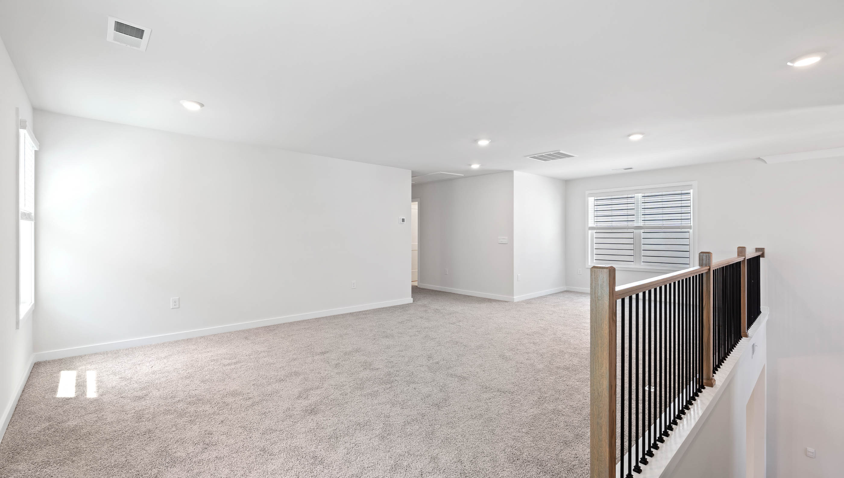 Upper level living area.