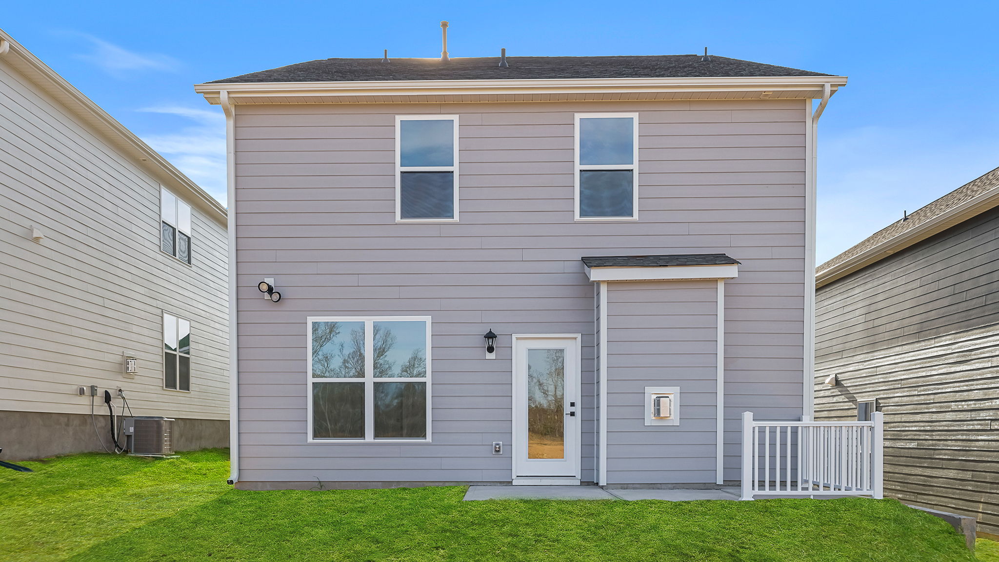 Back exterior of the Sierra.