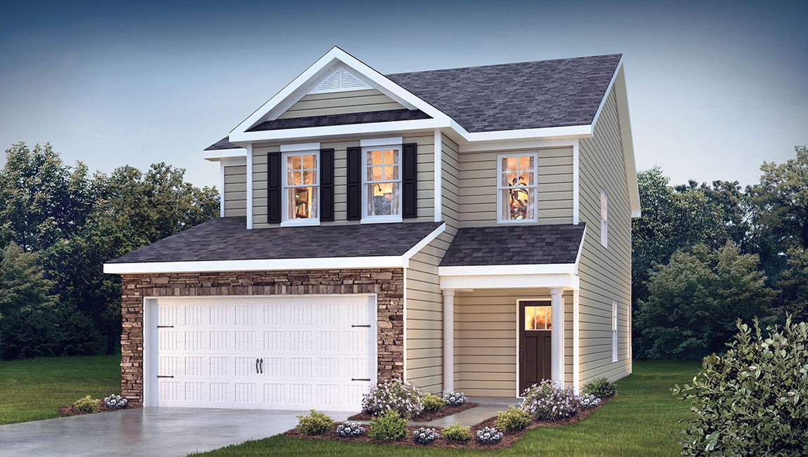 Front exterior of home.