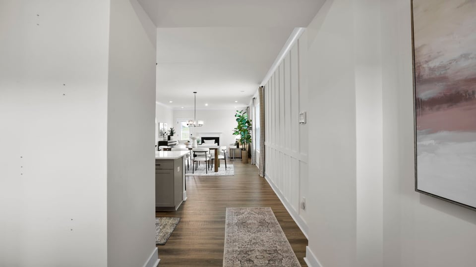 Foyer to kitchen.
