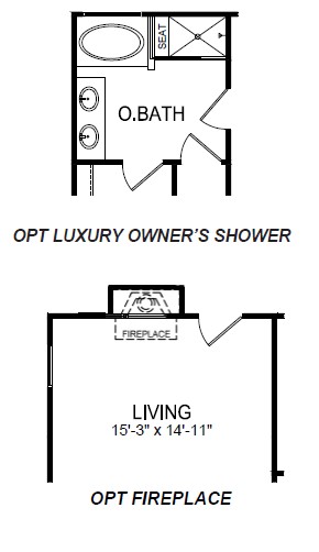Optional add ons.