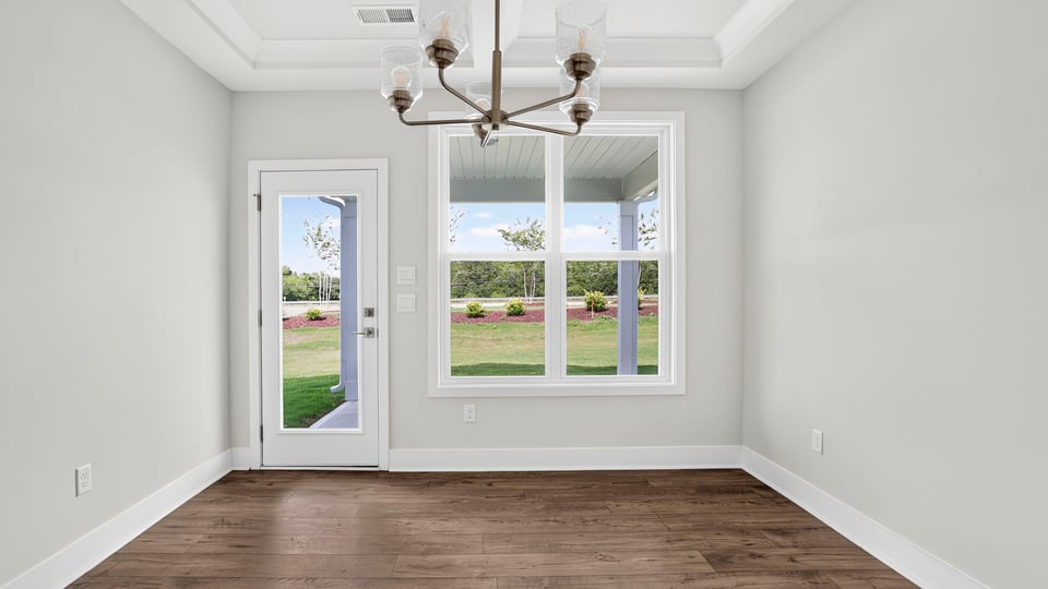 Living area with windows.