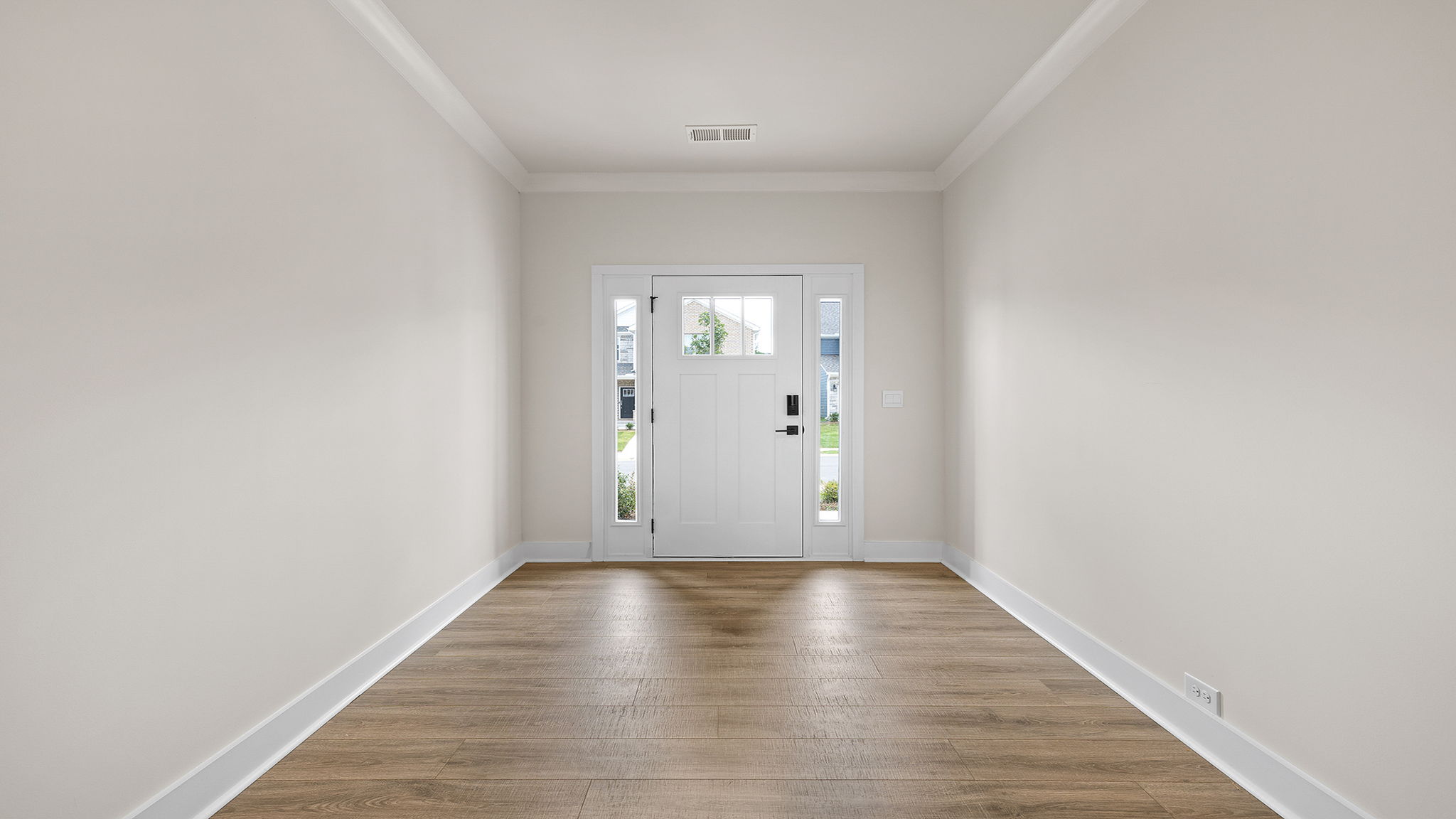 Front entrance of home