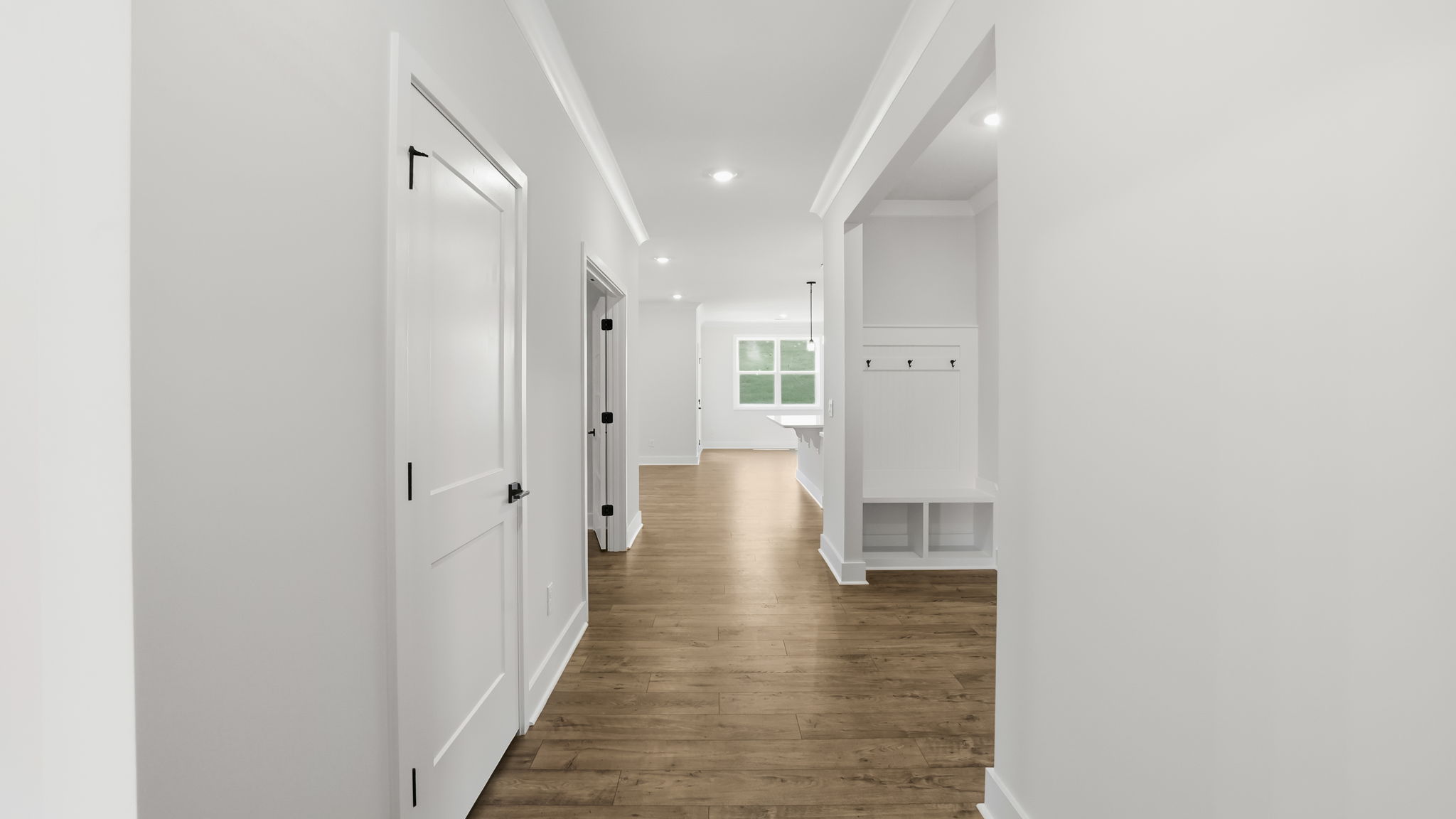 Foyer to kitchen.