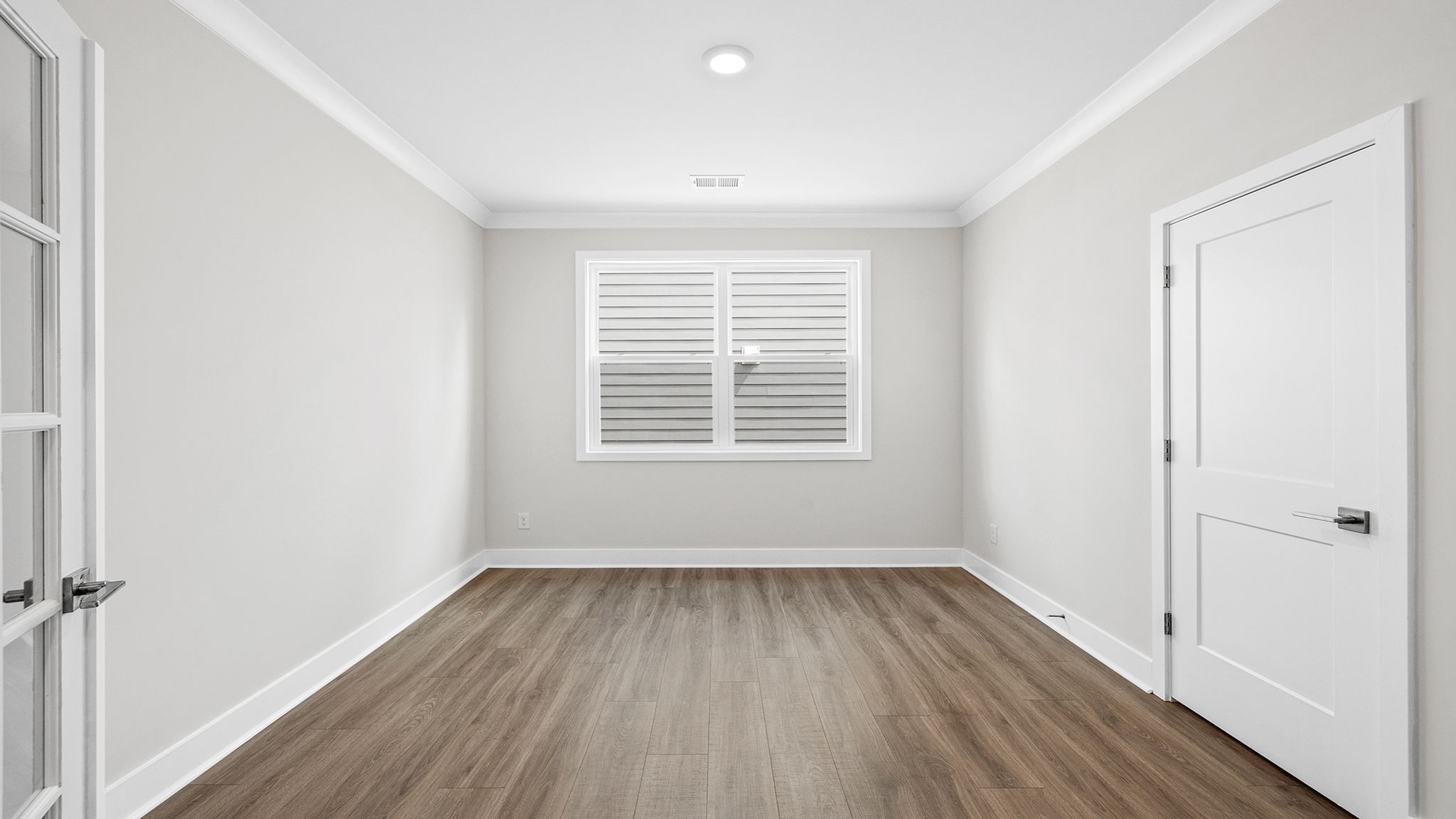 Bedroom on the main level.