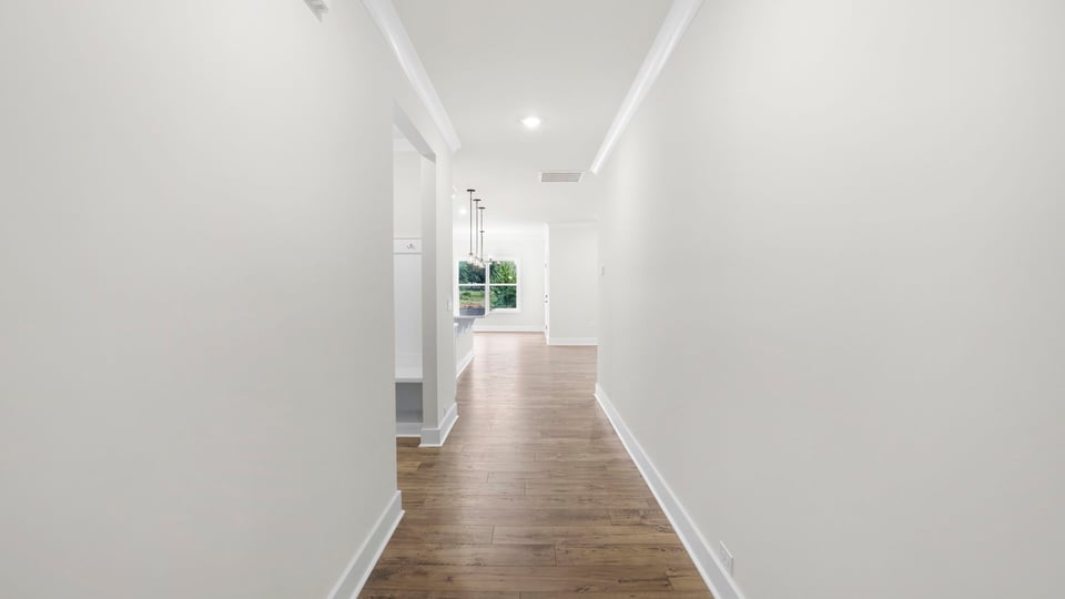 Foyer to kitchen.