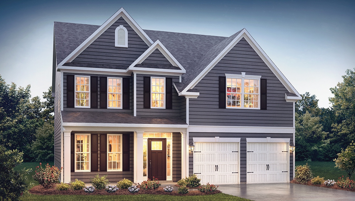 Front exterior of home.