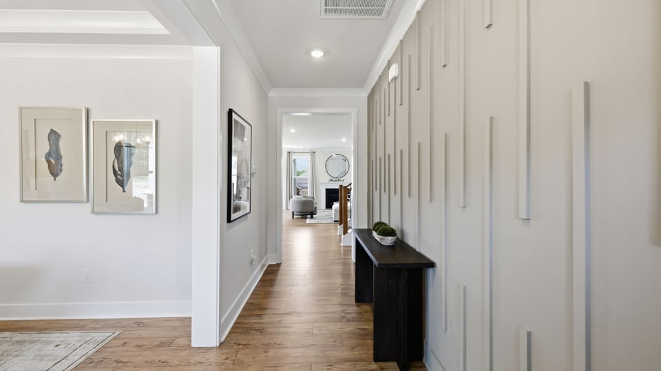 Foyer to kitchen.