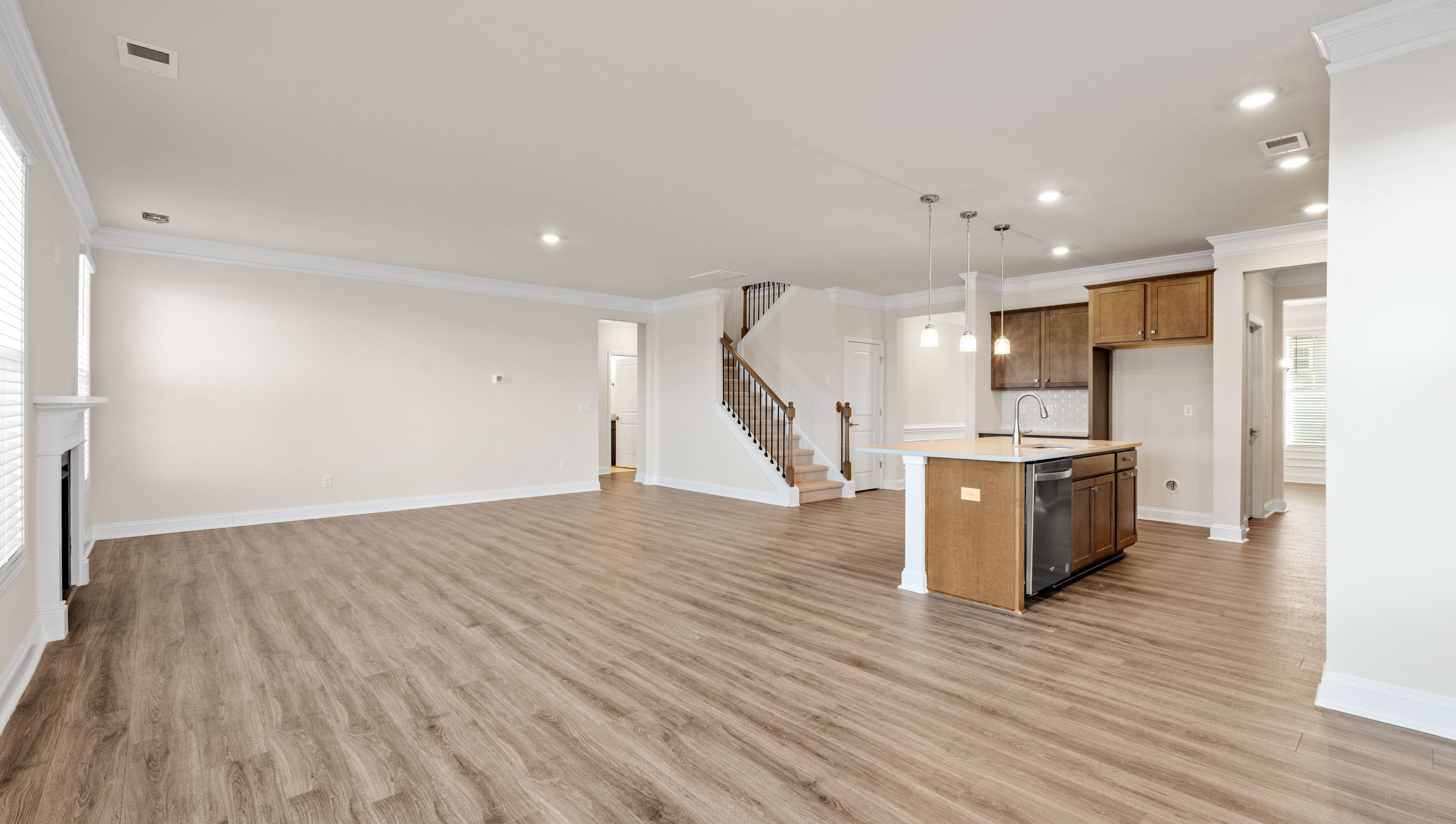 Open floorplan.