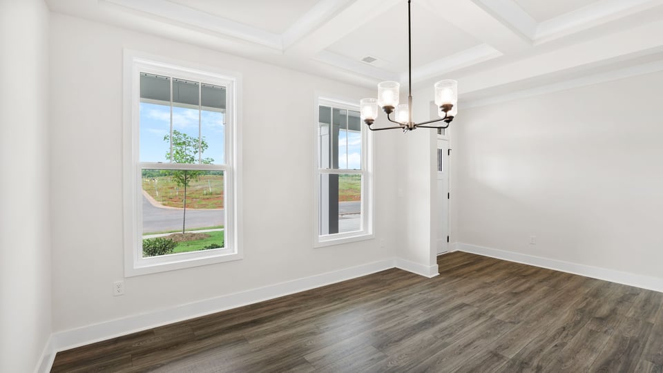 Living area with windows.