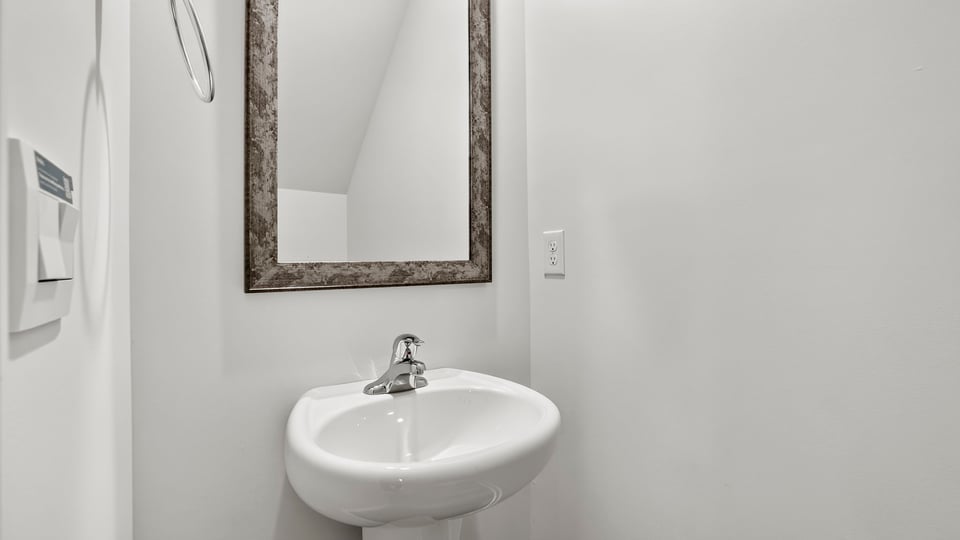 Half bathroom.