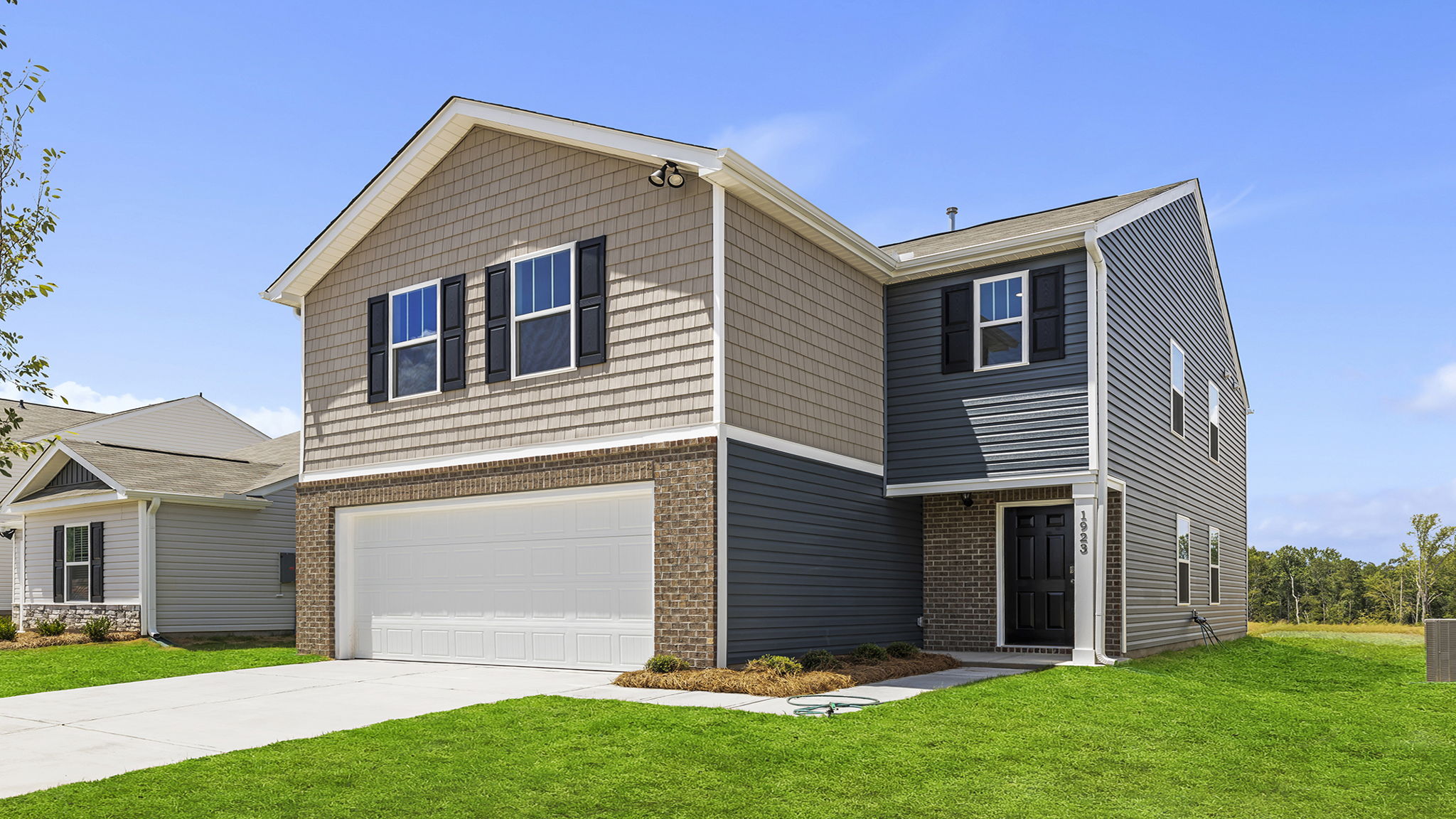 Front entrance of home.