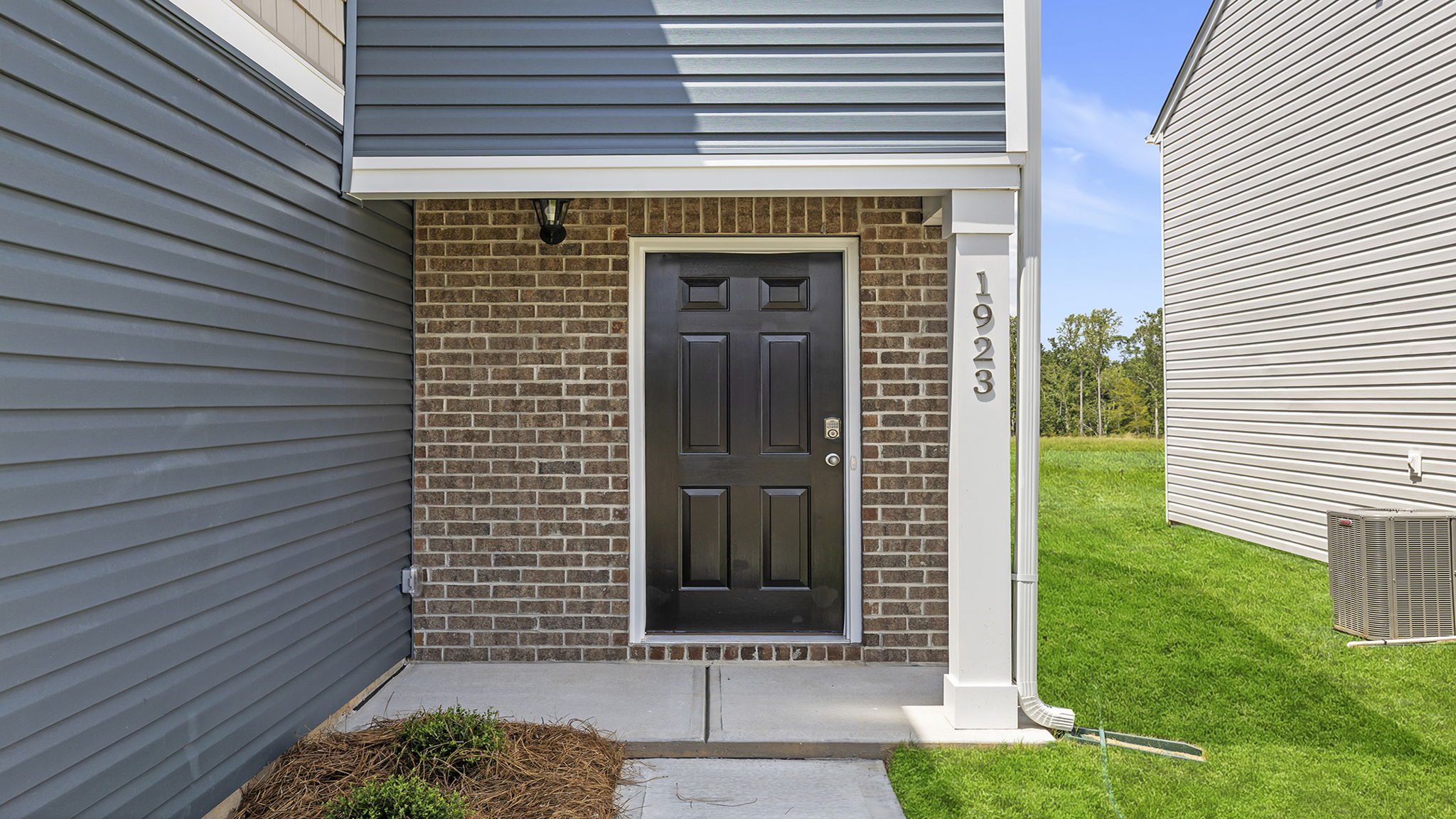 Front entrance of home.