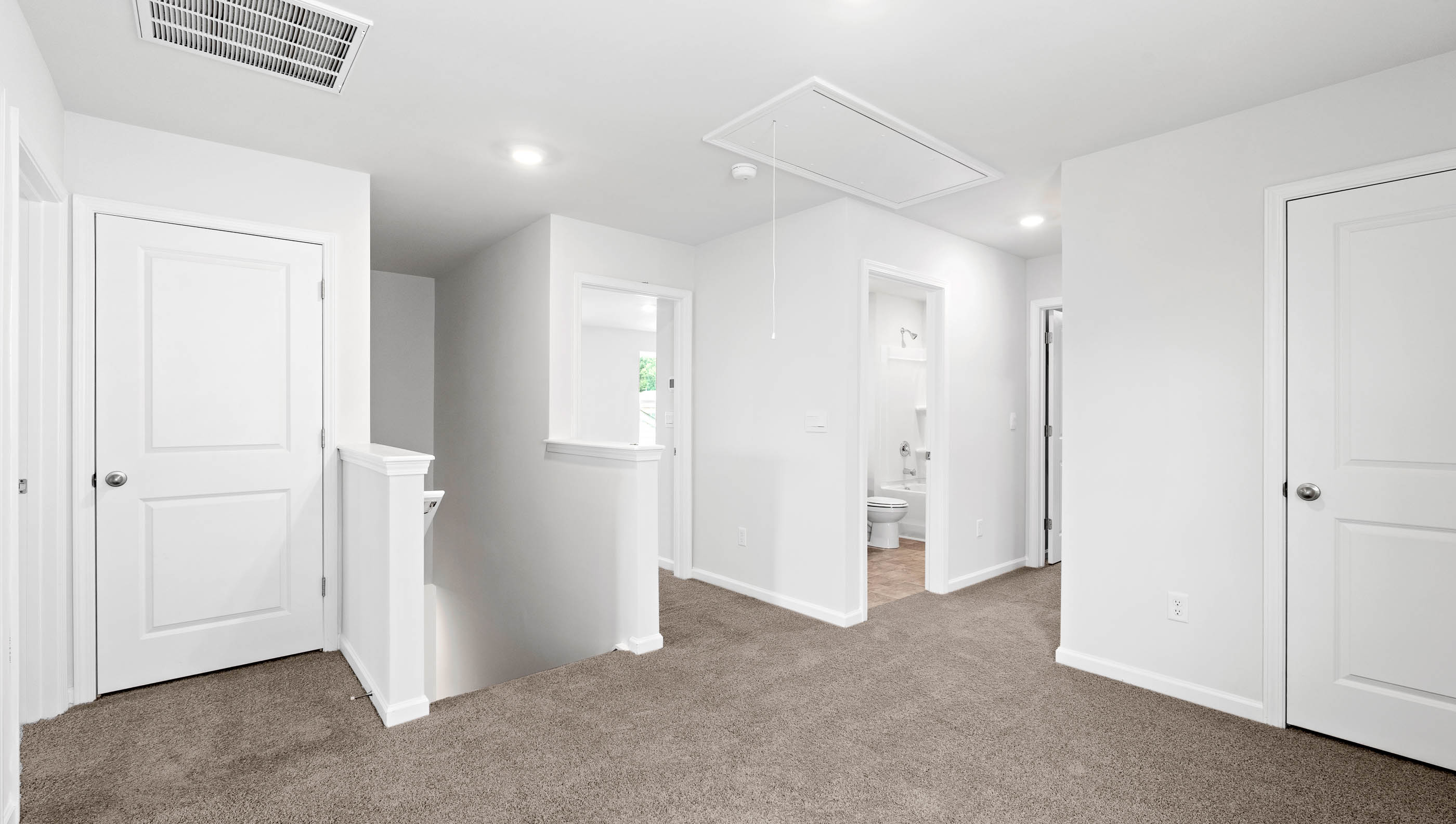 Second floor landing.