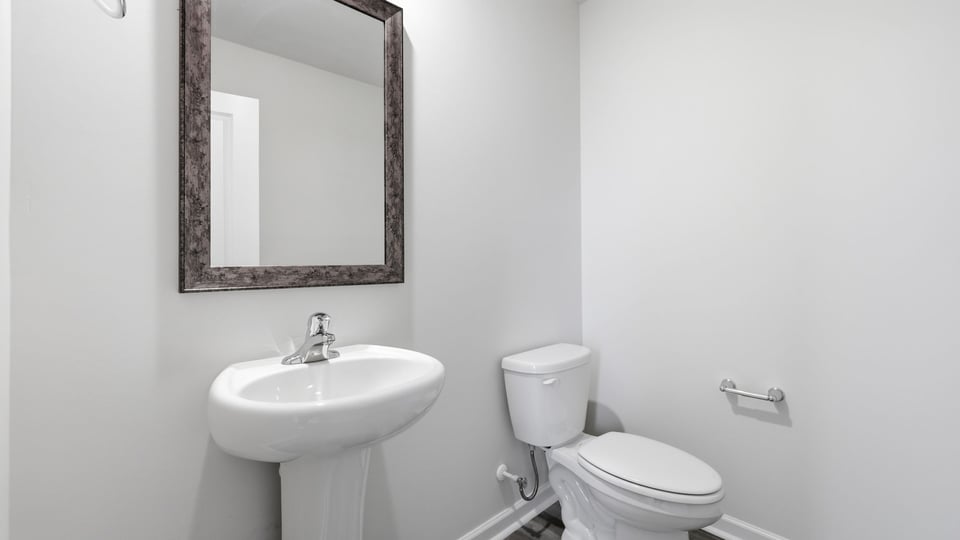 Half bathroom.
