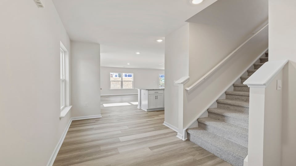 Entry way into home.