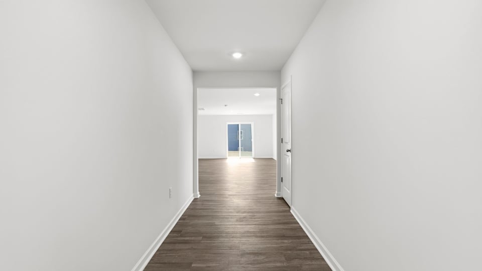 Foyer to kitchen.