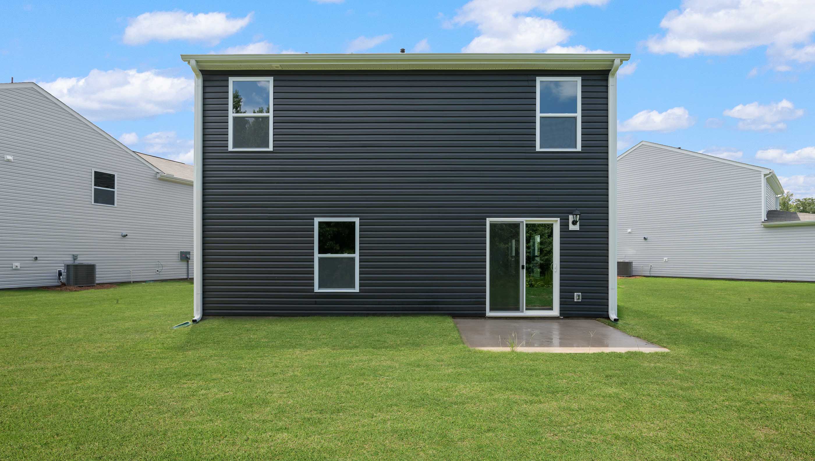 Exterior Rear of Home.