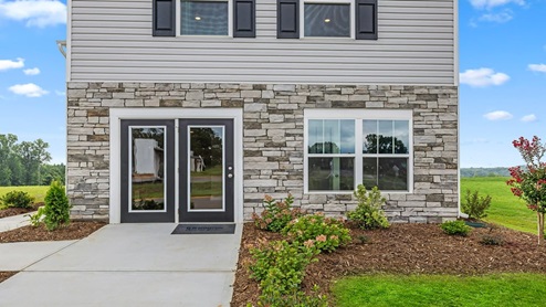 Front exterior of home.